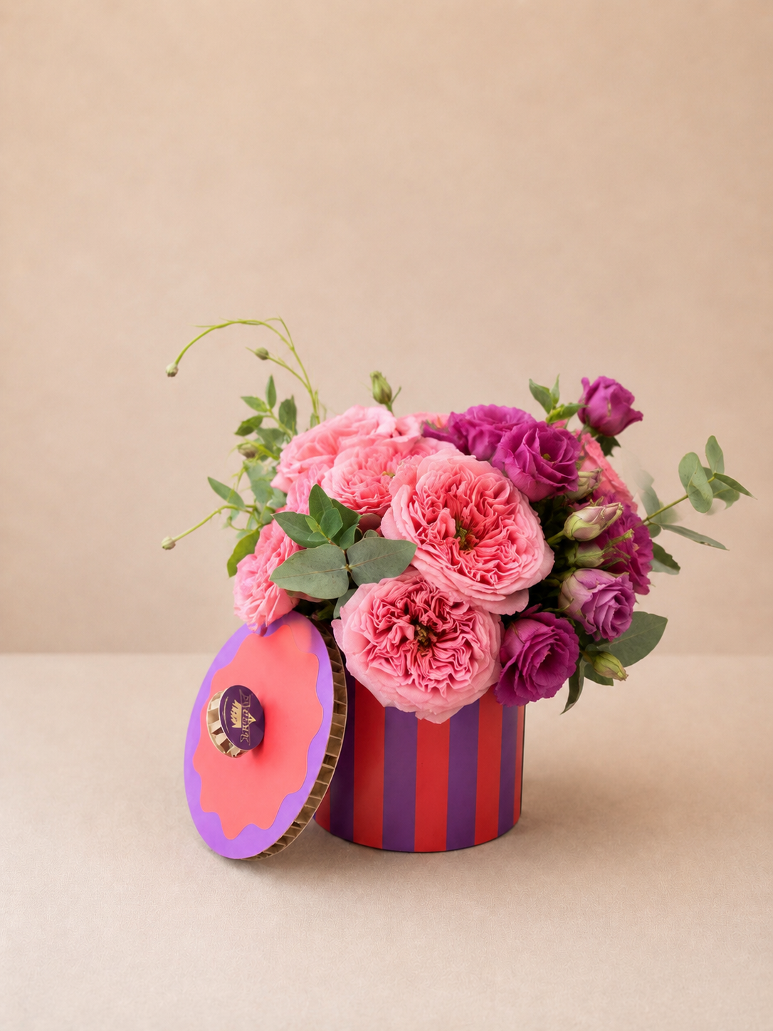 Cappelliera Stripe Pink
