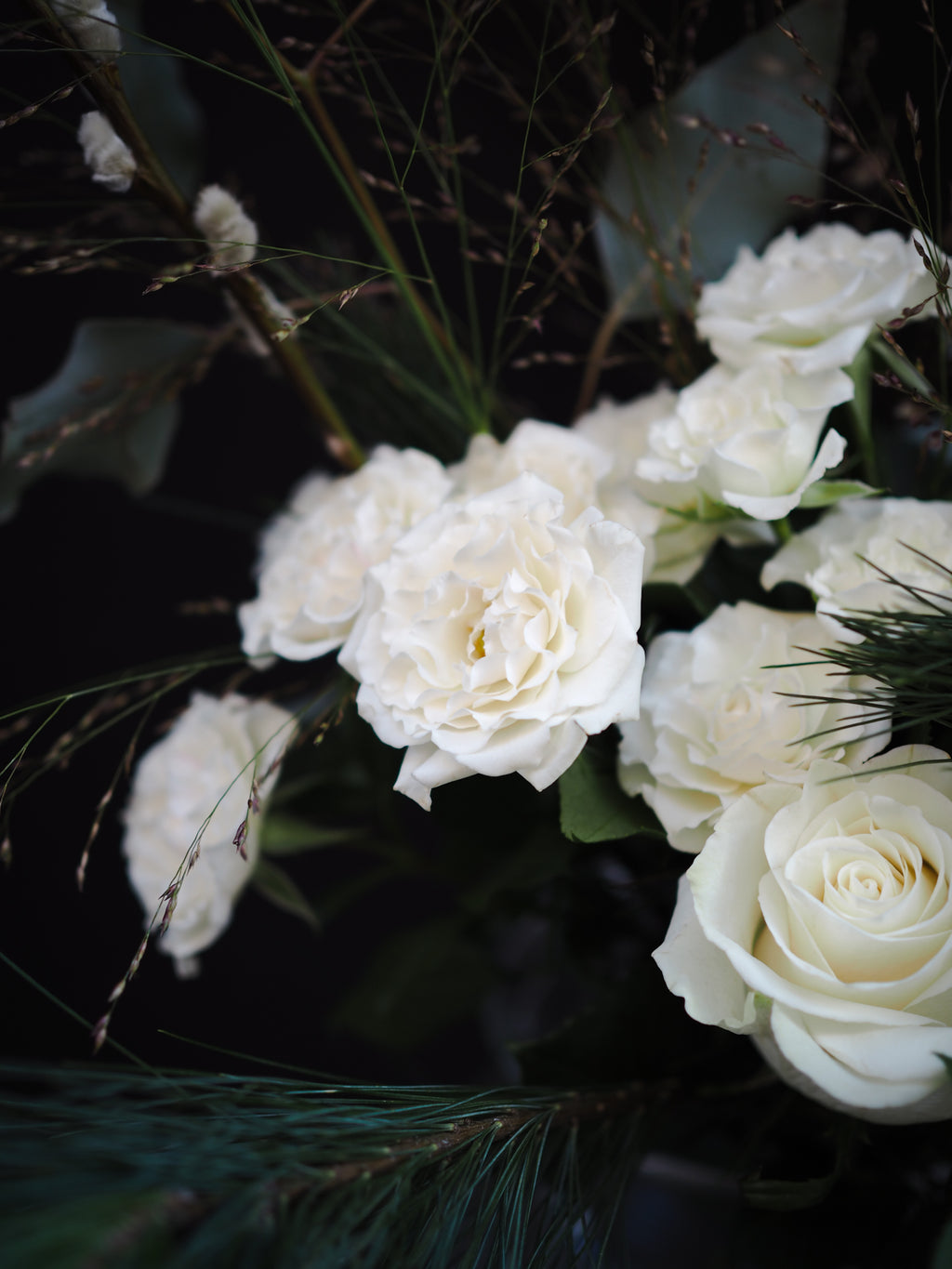 Bouquet White Christmas